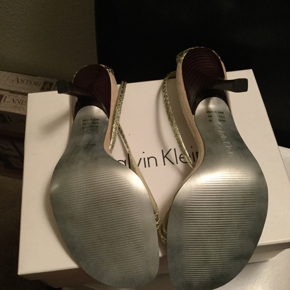 Calvin Klein Rachel Python Sandal - Picture 4 of 5